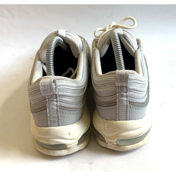 Nike Air Max DZ2629-001 Running Sneakers Silver Gray Size 8 - Picture 4 of 8